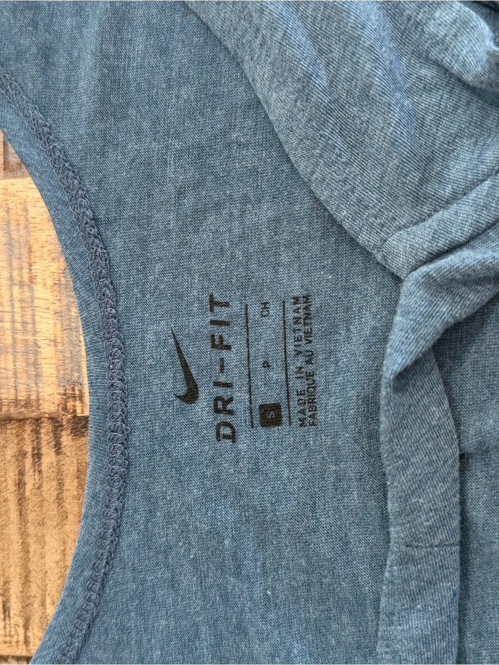 Nike Blue Racerback Tank Top